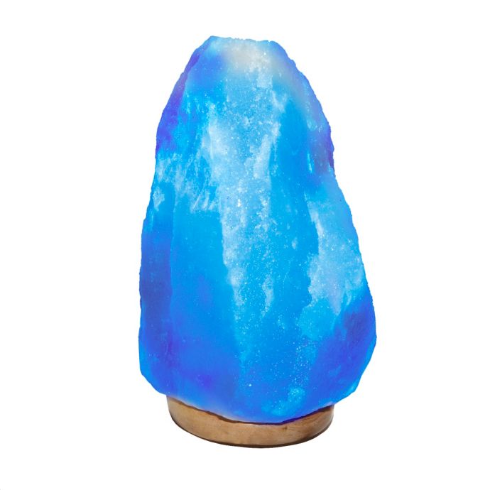 Mountain Gold™ Medium S.A.D. White Crystal Himalayan Salt Lamp | Bed