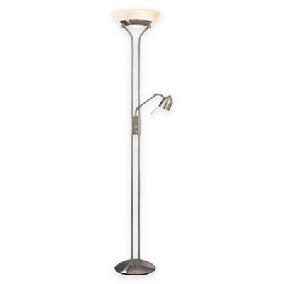 floor lamp with reading lamp