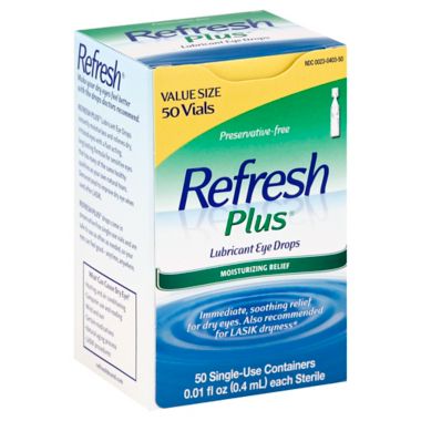 Allegran Refresh Plus® 50-count Lubricating Eye Drop Solution 