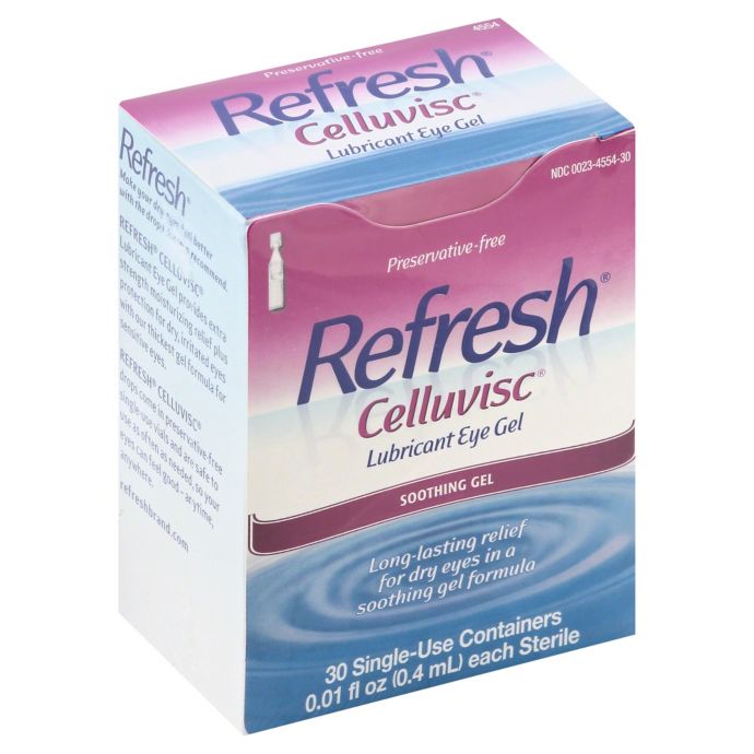 Allergan Refresh® 30Count Celluvisc Eye Drops Bed Bath