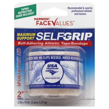 Harmon&reg; Face Values&trade; 2-Inch Selfgrip&reg; Athletic Tape Bandage in Beige. View a larger version of this product image.