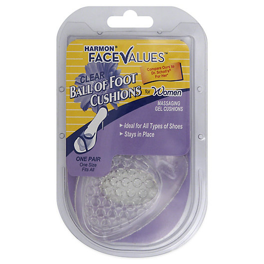 Alternate image 1 for Harmon® Face Values™ 1-Count Clear Gel Ball of Foot Cushions