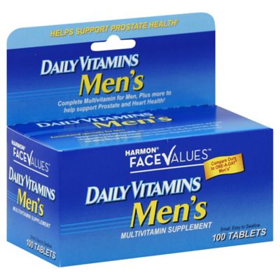 Harmon&reg; Face Values&trade; Daily Vitamins 100-Count Men&#39;s Multivitamin Supplement