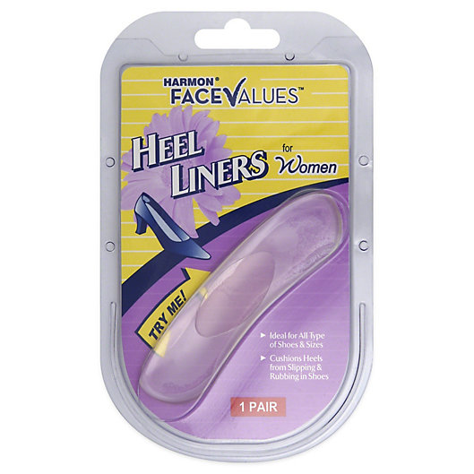 Alternate image 1 for Harmon® Face Values™ 1 Pair Heel Liners for Women