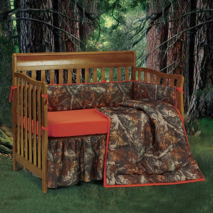 Hiend Accents Oak Camo 3 Piece Crib Set Buybuy Baby