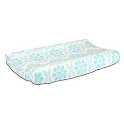 The Peanutshell™  Medallions Changing Pad Cover in Teal