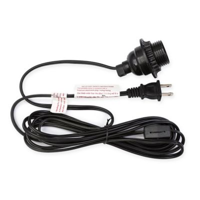 10-Foot Pendant Cord in Black