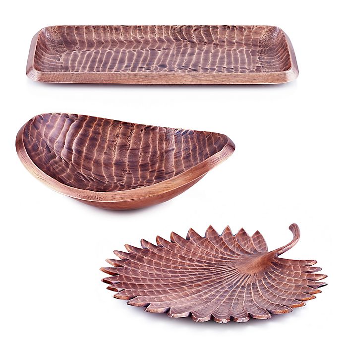 Alternate image 1 for Old Dutch International Tribal Serving Pieces in Antique Copper-Plate