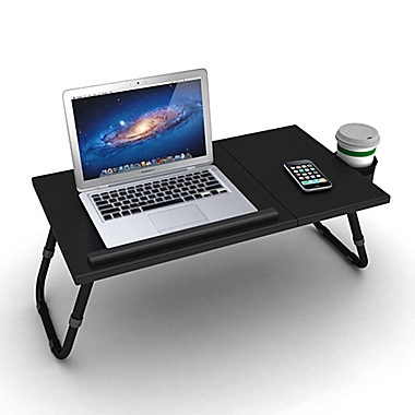 Adjustable Laptop Tray in Black. View a larger version of this product image.