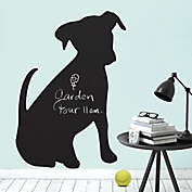 Puppy Chalkboard Peel and Stick Wall Decal