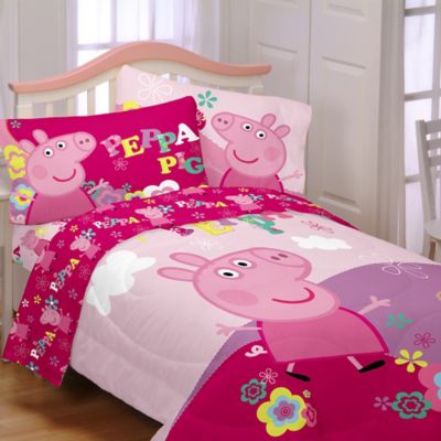 peppa pig cot bed bedding