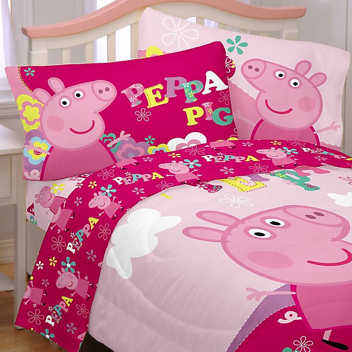 peppa pig toddler bedroom set
