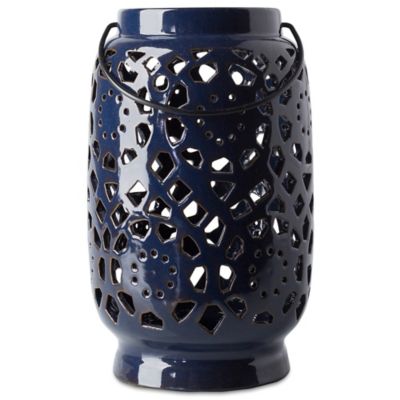 Style Statements by Surya Kimba Ceramic Tealight Lantern