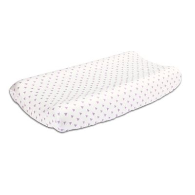 purple changing pad cover