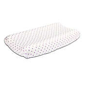The Peanut Shell&trade; Triangles Changing Pad Cover in Purple