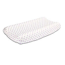 The Peanut Shell™ Triangles Changing Pad Cover in Purple