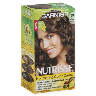 Garnier&reg; Nutrisse&reg; Nourishing Hair Color Cr&egrave;me in 60 Light Natural Brown