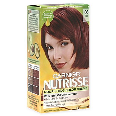 Garnier® Nutrisse® Nourishing Hair Color Crème in 66 True Red | Bed Bath &  Beyond