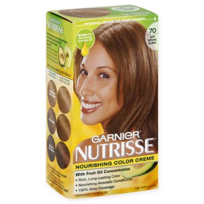 Garnier® Nourishing Hair Color Crème in 70 Dark Natural Blonde | Bed Bath & Beyond
