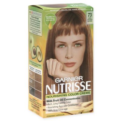 Garnier® Nutrisse® Nourishing Hair Color Crème in 73 Dark Golden  Blonde Customer Reviews | Bed Bath & Beyond