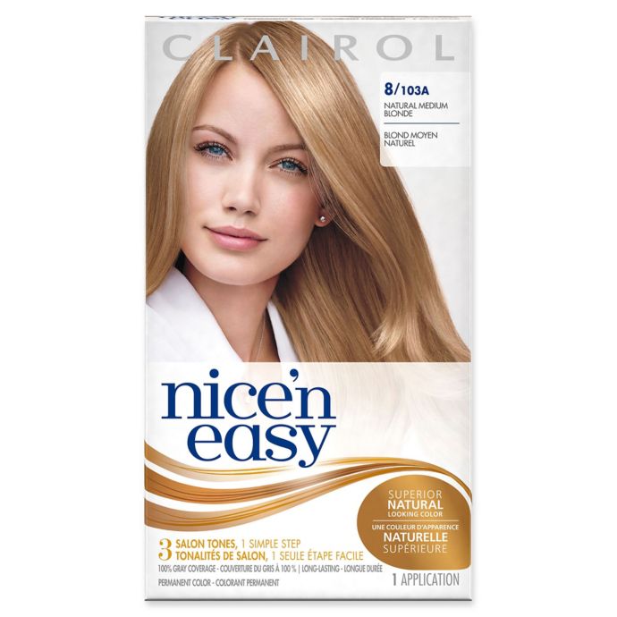 Clairol Nice N Easy Permanent Hair Color 8 103a Natural Medium