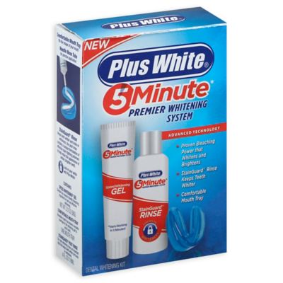 Plus White&reg; 5 Minute Premier Whitening System Dental Whitening Kit