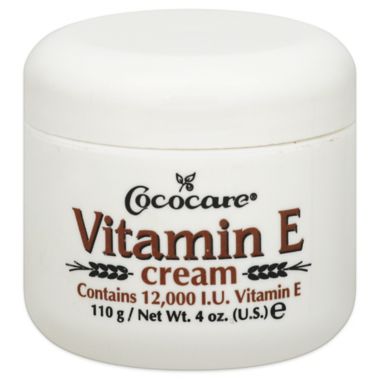 Cococare&reg; 4 oz. Vitamin E Cream. View a larger version of this product image.