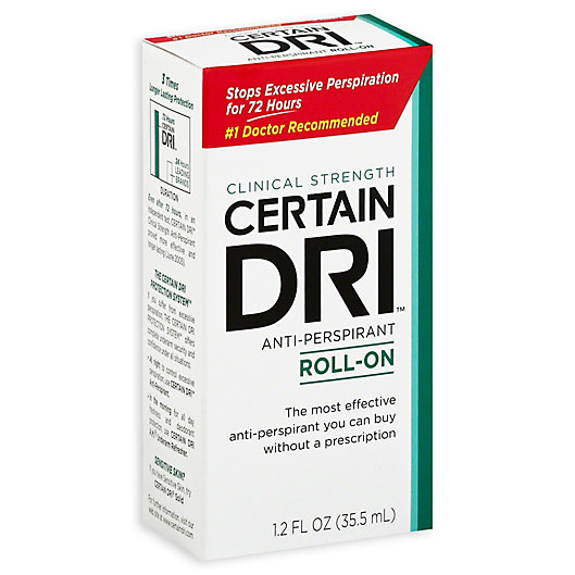 Alternate image 1 for Certain Dri® Clinical Strength 1.2 fl. oz. Anti-Perspirant Roll-On