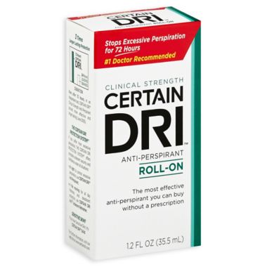 Certain Dri&reg; Clinical Strength 1.2 fl. oz. Anti-Perspirant Roll-On. View a larger version of this product image.