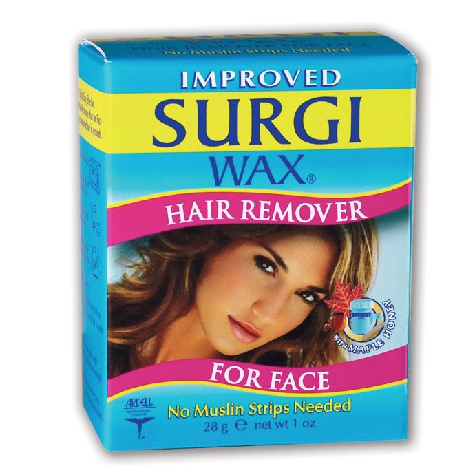 Surgi Wax 1 Oz Hair Remover For Face With Maple Honey Bed Bath