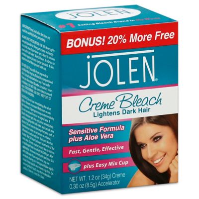 Jolen 1 oz. Crème Bleach Mild Plus Aloe Vera