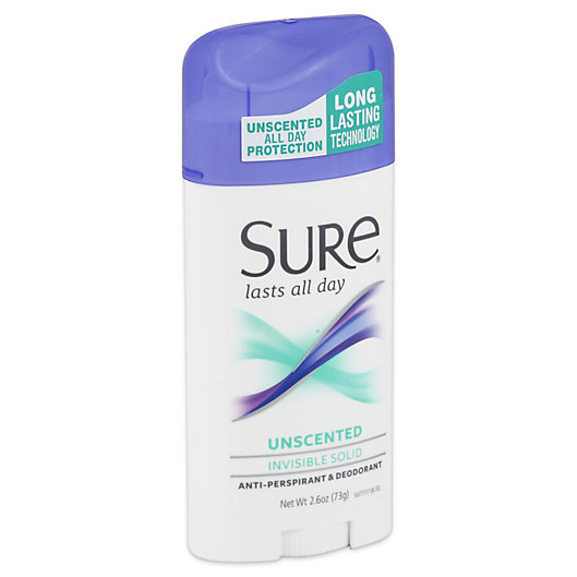 Alternate image 1 for Sure 2.6 oz. Clear Dry Solid Antiperspirant in Unscented