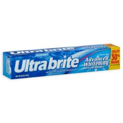 Ultra Brite 6 oz. Advanced Whitening Toothpaste in Original