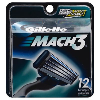 Gillette MACH3 Men&#39;s Razor Blade Refills 12 Count