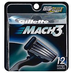 Gillette MACH3 Men's Razor Blade Refills 12 Count