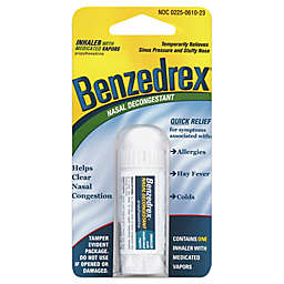 Benzedrex&reg; Nasal Decongestant Inhaler with Medicated Vapors