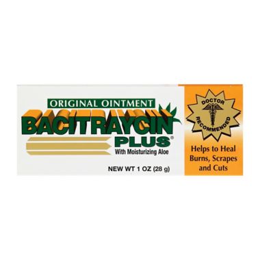 Original Bacitraycin Plus&reg; 1 oz. Antibiotic with Moisturizing Aloe. View a larger version of this product image.