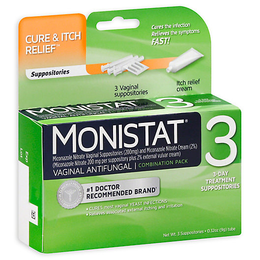 Alternate image 1 for Monistat® 3 Vaginal Antifungal Combination Pack