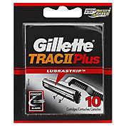 Gillette TRAC II Plus Razor Blade Refill Cartridges 10 Count