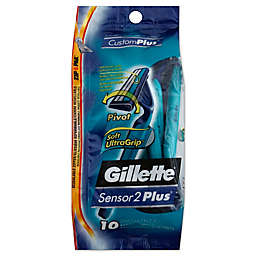 Gillette Sensor2 Plus Pivot 10-Count Men's Disposable Razors
