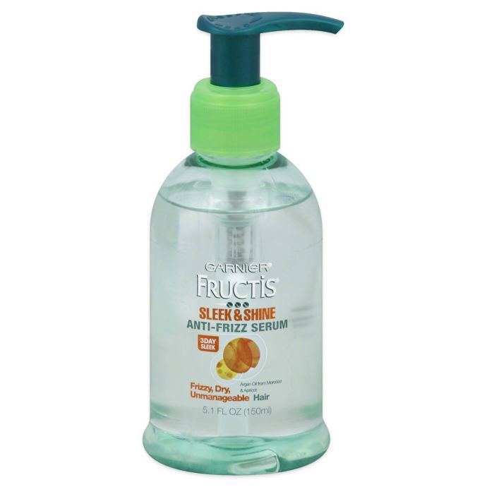 Garnier® Fructis® 5.1 oz. Sleek & Shine Anti-Frizz Serum ...