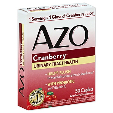 Azo Cranberry&reg; Urinary Tract Health 50-Count Cranberry Supplement. View a larger version of this product image.