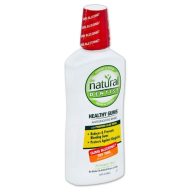 The Natural Dentist&reg; 16 oz. Healthy Gums&trade; Antigingivitis Rinse in Peppermint Twist. View a larger version of this product image.