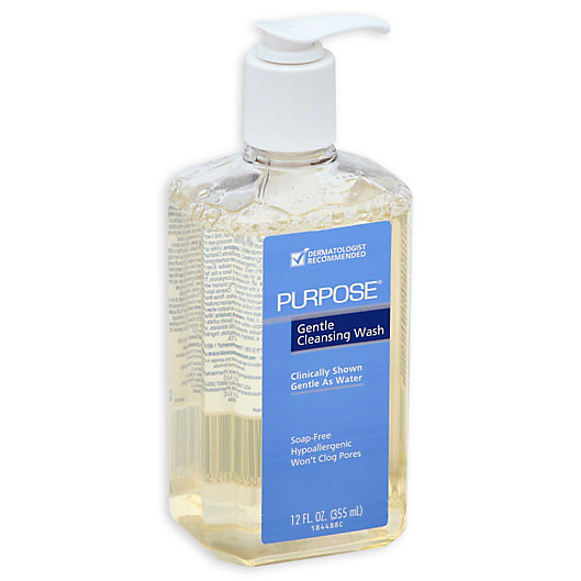Alternate image 1 for Purpose® 12 fl. oz. Gentle Cleansing Wash Pump Bottle
