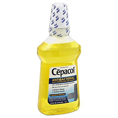 Cepacol&reg; 24 oz. Antibacterial Multi-Protection Mouthwash. View a larger version of this product image.