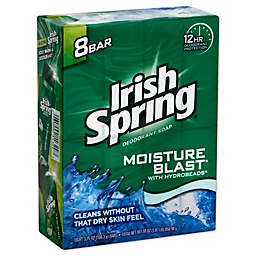 Irish Spring® Moisture Blast® 8-Pack Deodorant Bar Soap with Hydrobeads®