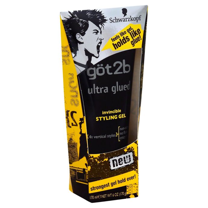 göt2b Ultra Glued 6 fl. oz. Invincible Styling Gel Level 4 ...