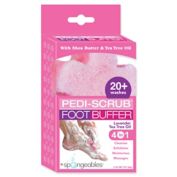 Spongeables&trade; Pedi-Scrub&trade; 2 oz. Foot Buffer with Lavender-Tea Tree Oil Aromatherapy