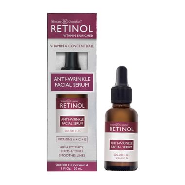 Skincare L de L Cosmetics&reg; 1 fl. oz. Retinol Anti-Wrinkle Facial Serum. View a larger version of this product image.