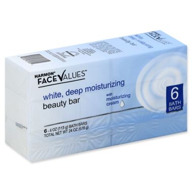 Harmon&reg; Face Values&trade; 4 oz. 6-Count Deep Moisturizing Beauty Bar. View a larger version of this product image.